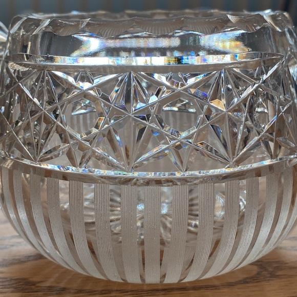 Vintage Rare Crystal Bowl - Picture 6 of 7
